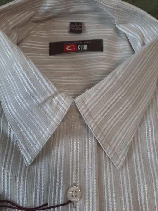 Koszula męska, 14%len