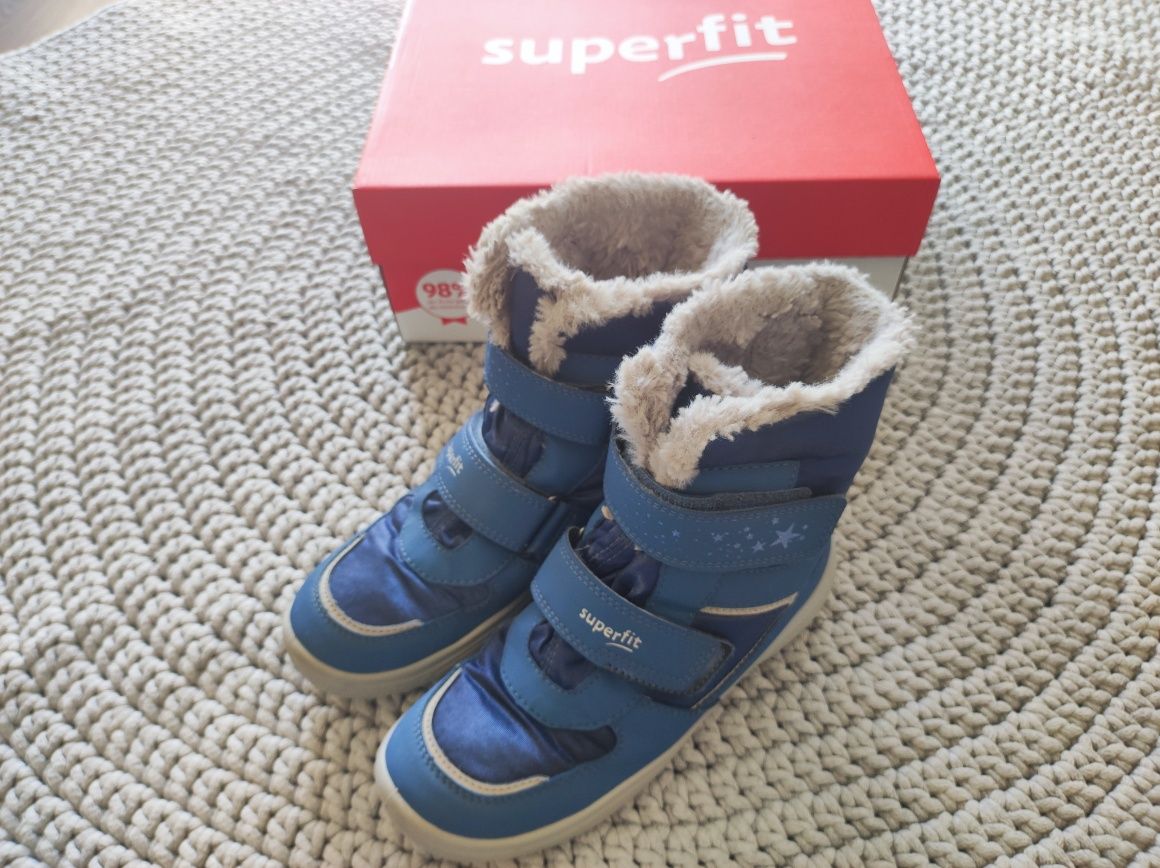 Śniegowce Superfit r. 34 Crystal