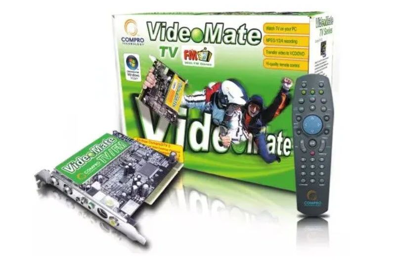 ТВ-тюнер Compro VideoMate TV/FM