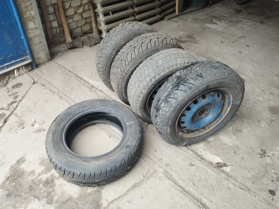 Колеса в зборі (зима) 185/65 R14 2023р., 114.3*4, були на Lacetti
