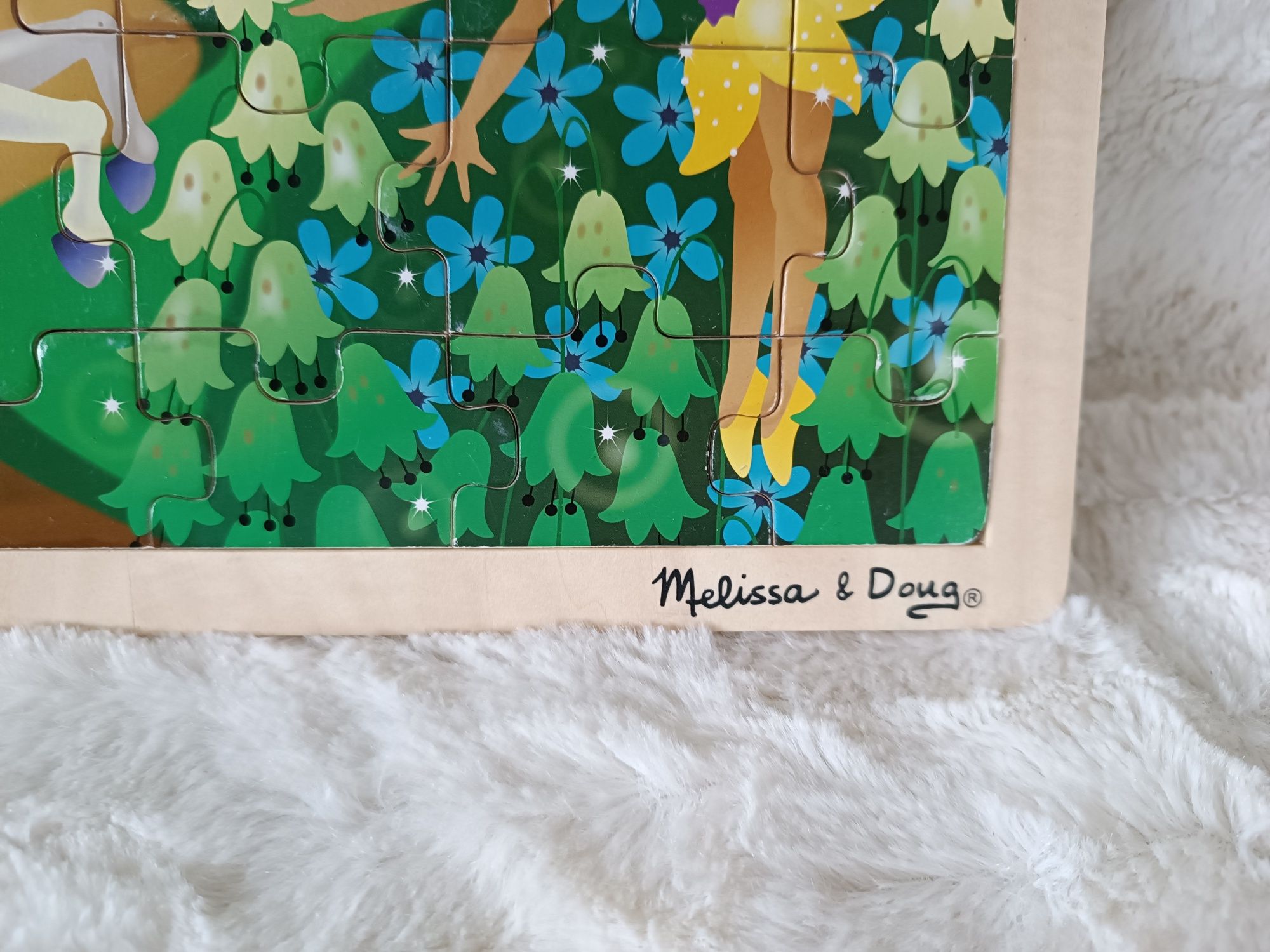 Drewniane puzzle Melissa Doug księżniczka vintage dla dziewczynki
