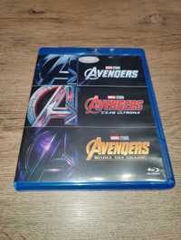 Avengers 1/Czas Ultrona/Wojna Bez Granic 3w1 Blu-ray PL