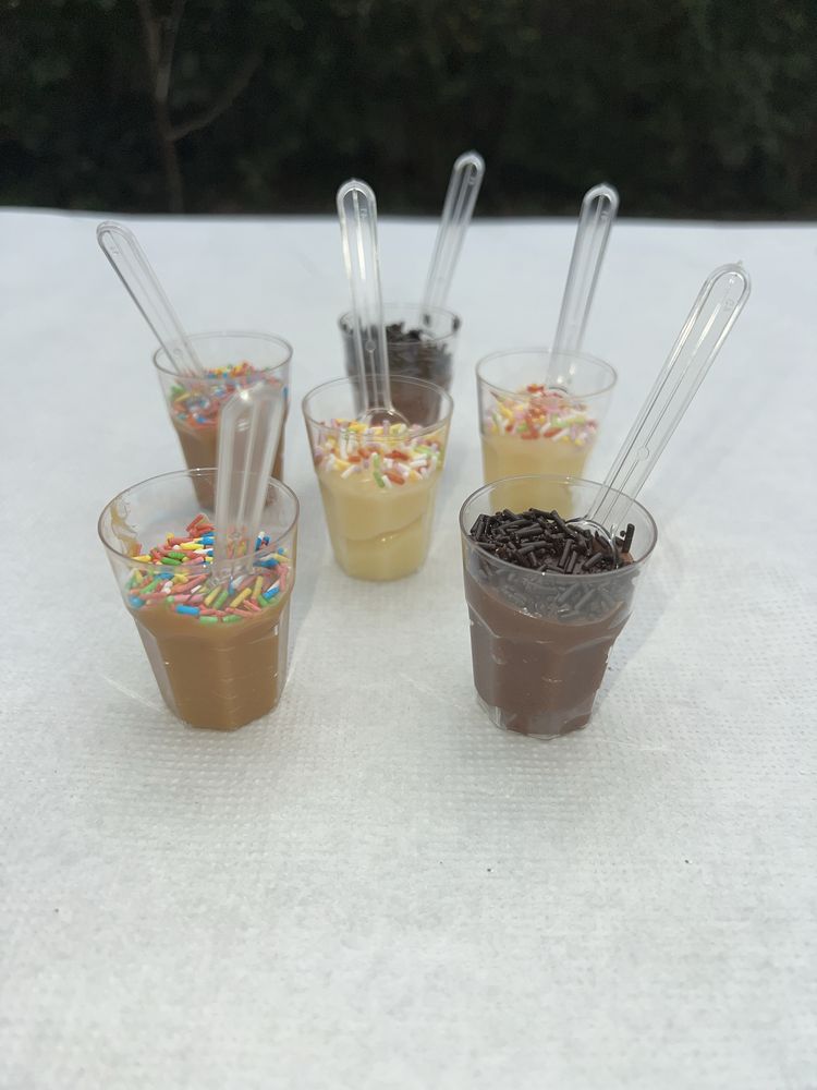 Brigadeiros no copo.