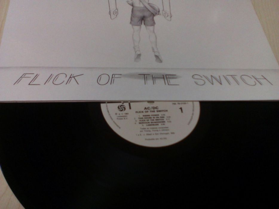 Vinil, ACDC: Flick of the Switch.