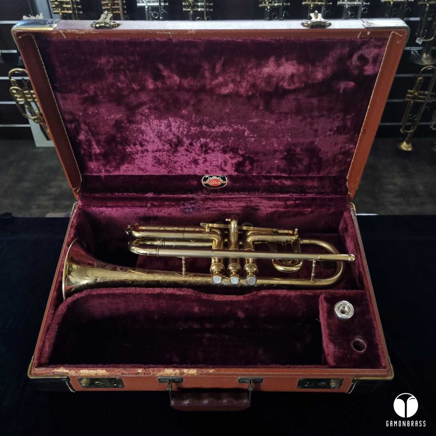 Kornet Conn 80A New Wonder  pozłacany futerał ustnik gamonbrass
