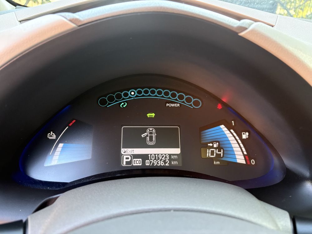 Nissan Leaf 2013 Рестайлінг