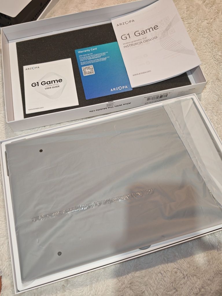Monitor ARZOPA G1 Game 16.1" 1920x1080px IPS 144Hz Gwarancja 3 lata