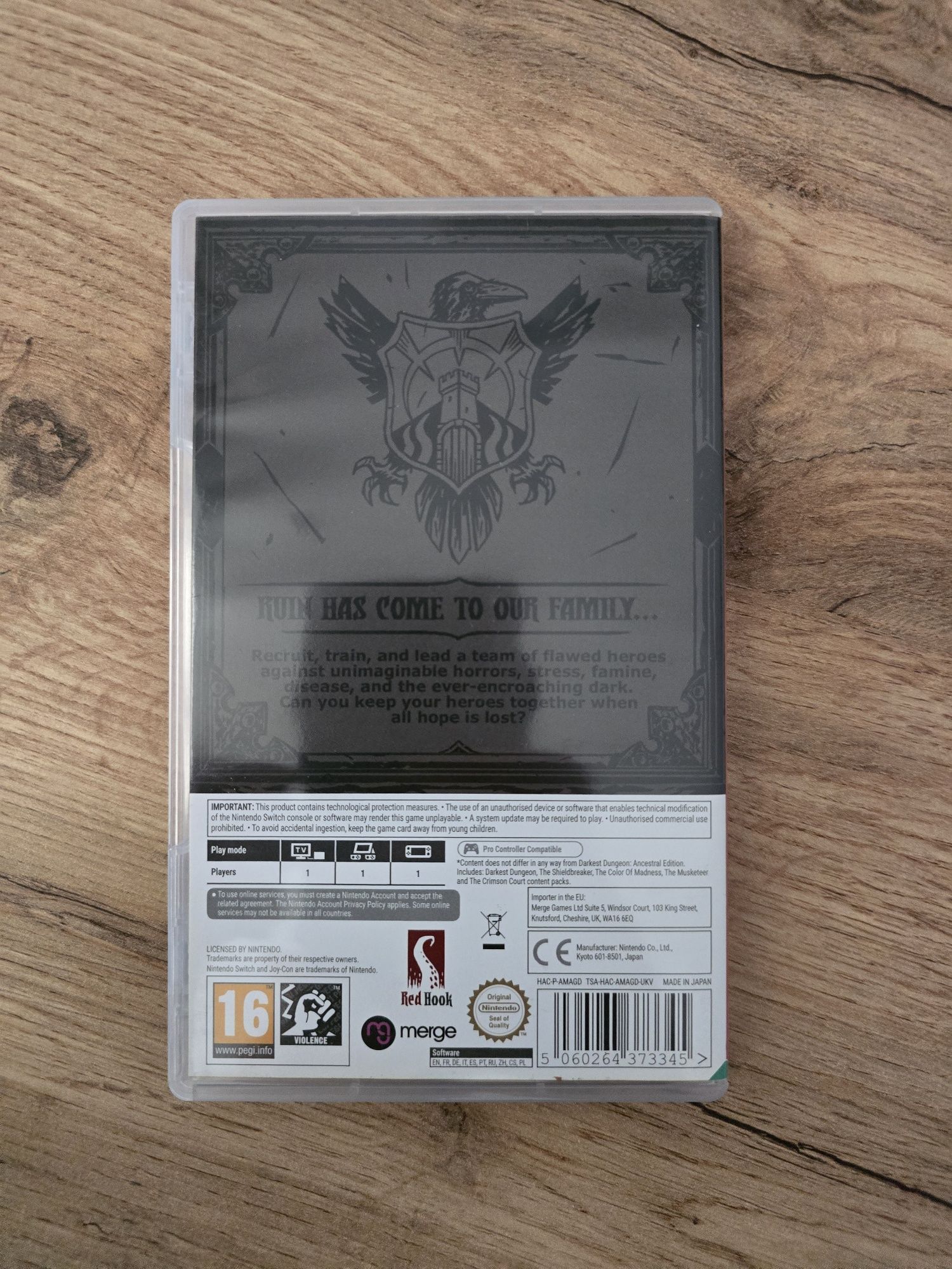 Darkest Dungeons Nintendo Switch