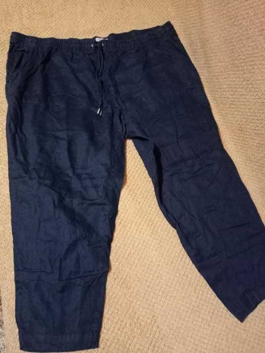 Льняные брюки H&M.
