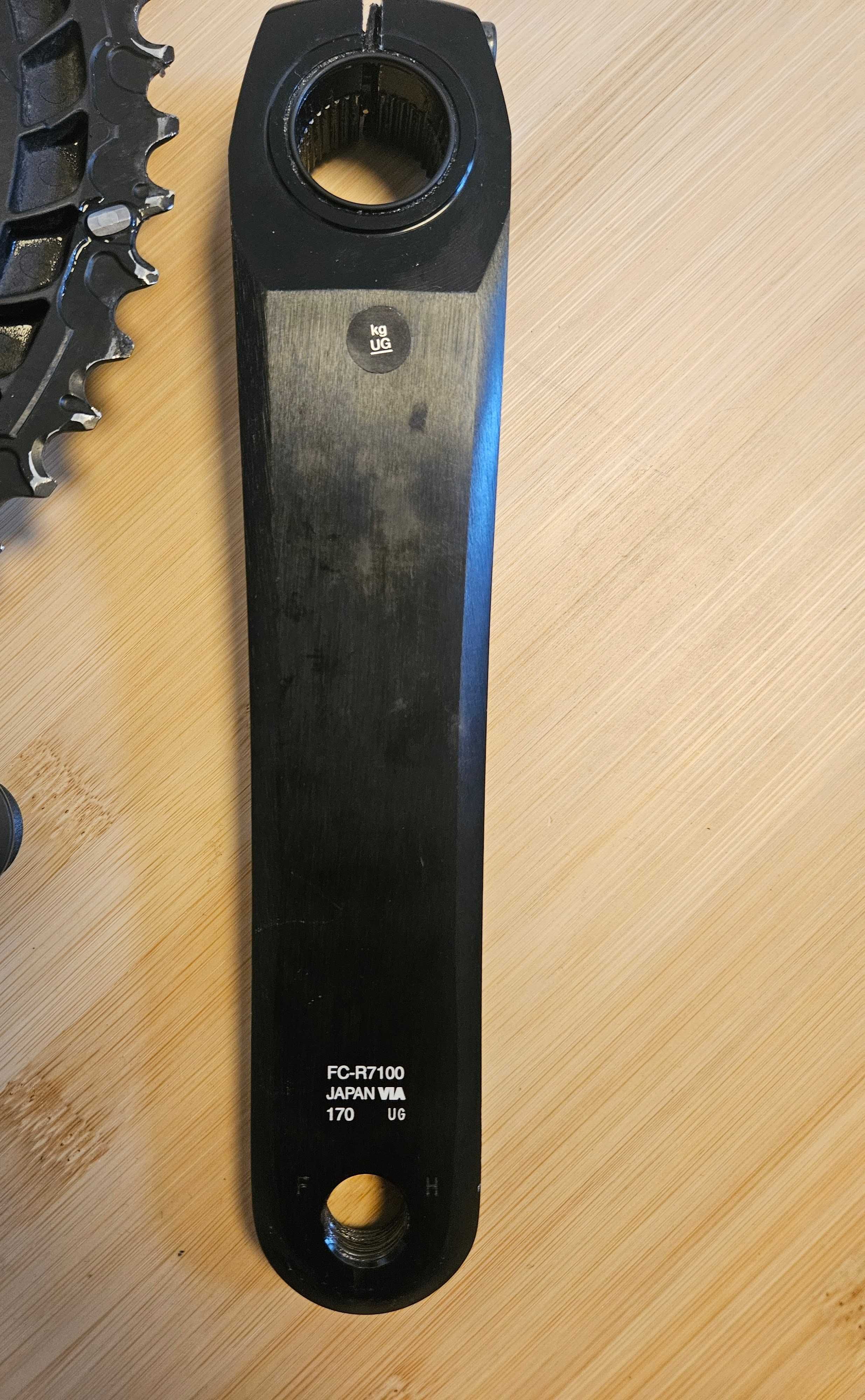 Korba Shimano 105 R7100, 50/34, 170 mm długości