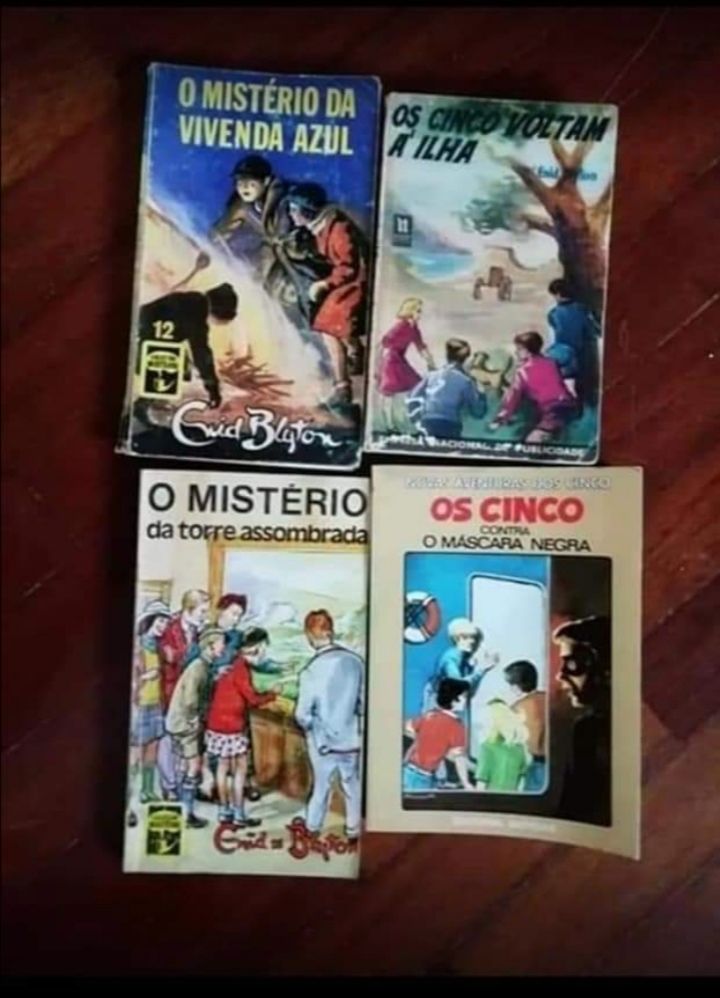 As aventuras Os cinco