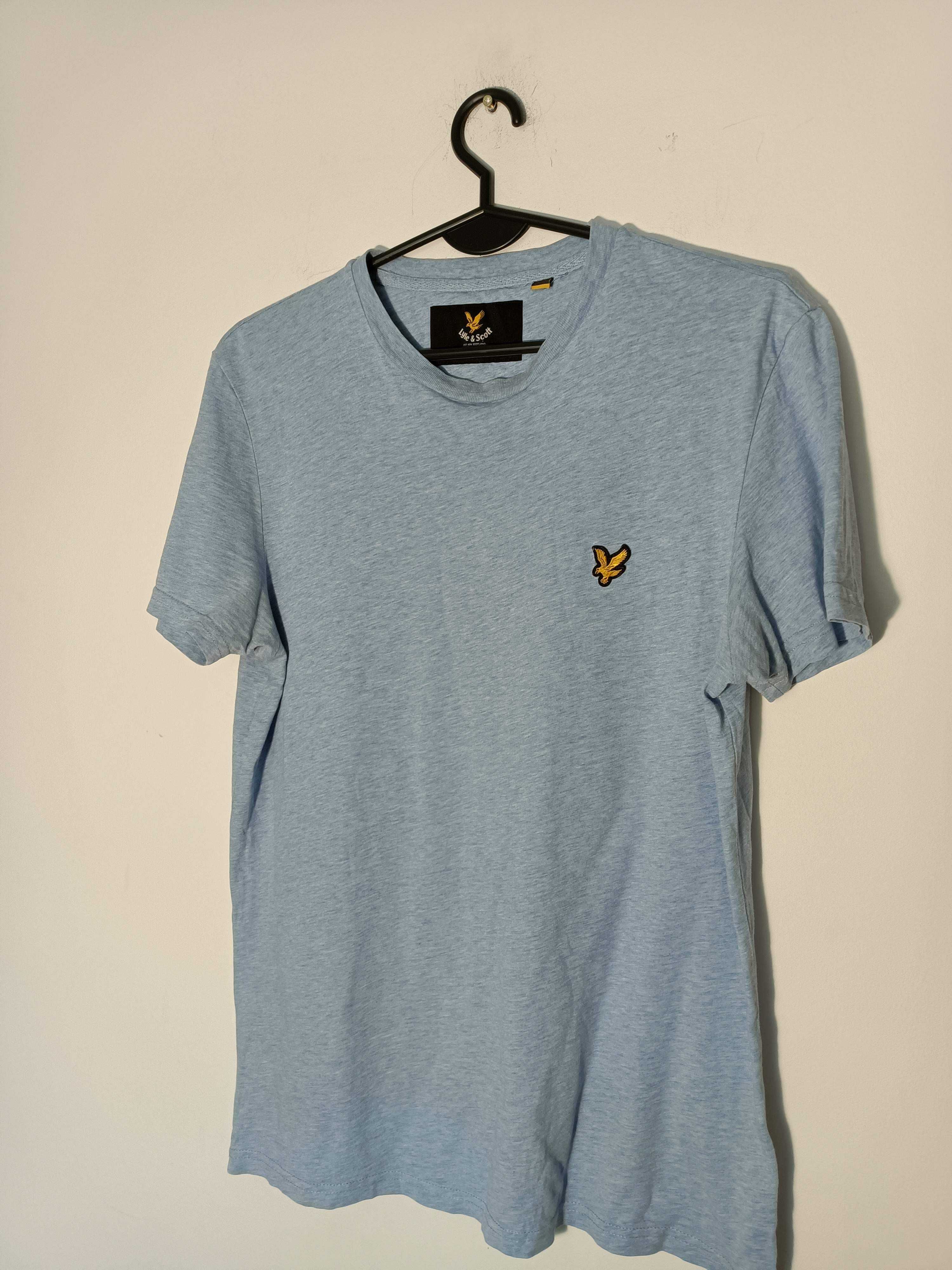 Podkoszulka Tee T-Shirt Lyle&Scott Błęktina turkusowa