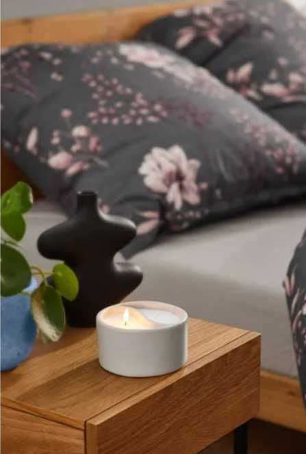 Livarno Home ŚWIECA ZAPACHOWA W SZKLE Eukaliptus & Bambus 12 H Palenia