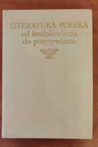 Literatura Polska od średniowiecza do pozytywizmu