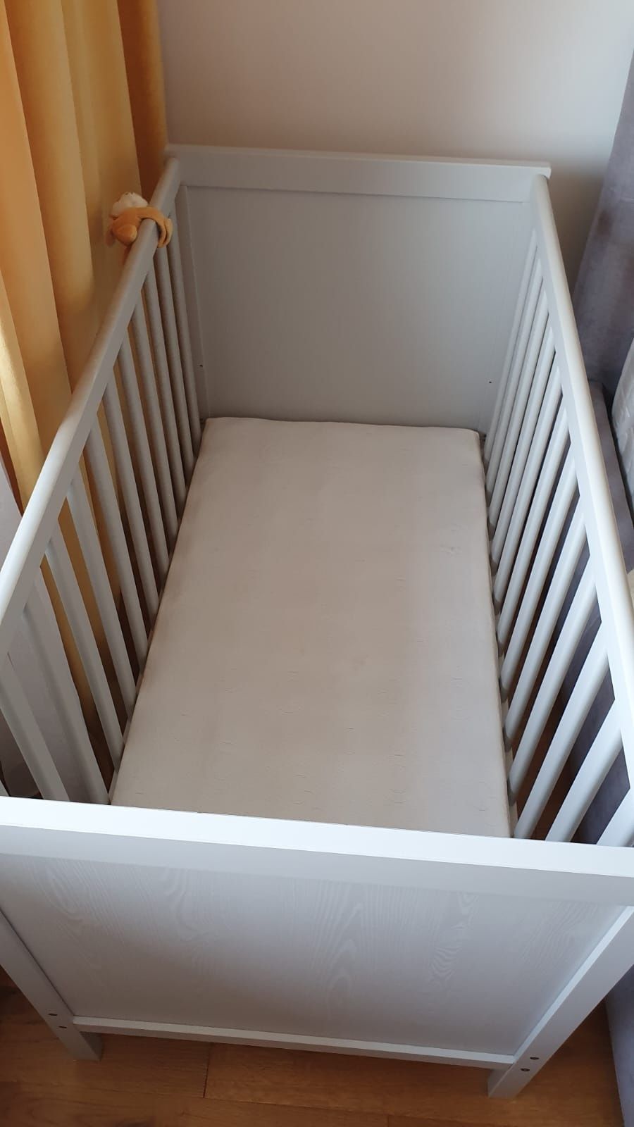 Łóżko dziecięce łóżeczko dla dziecka dostawka Sundvik Ikea