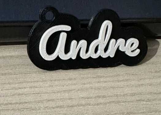 Porta Chaves c/nome Impressão 3D