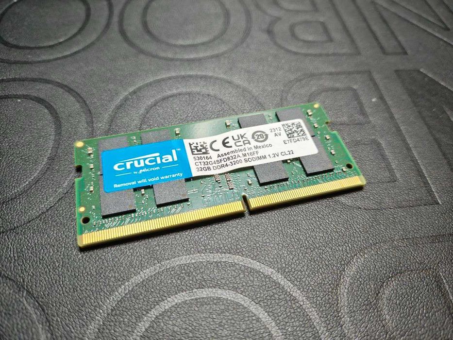 Оперативка 32GB 32ГБ DDR4 3200MHz Crucial CT32G4SFD832A ОЗУ