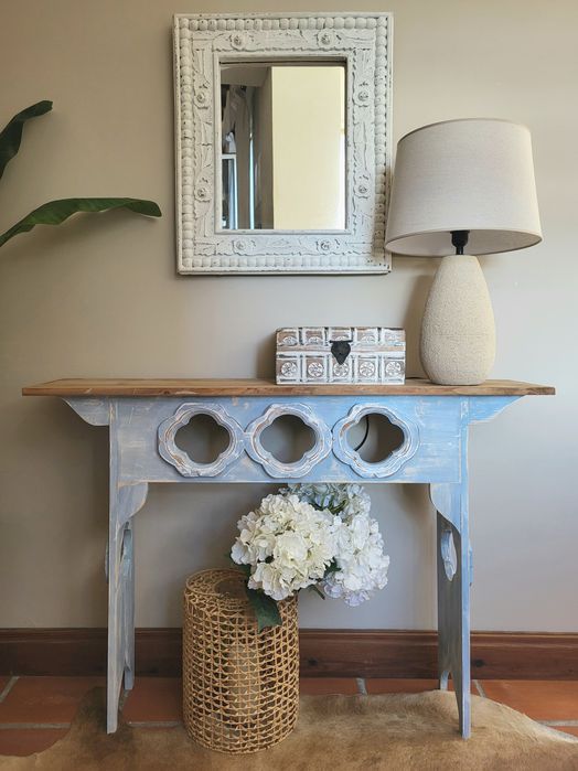 consola, aparador, mesa, movel, rustico