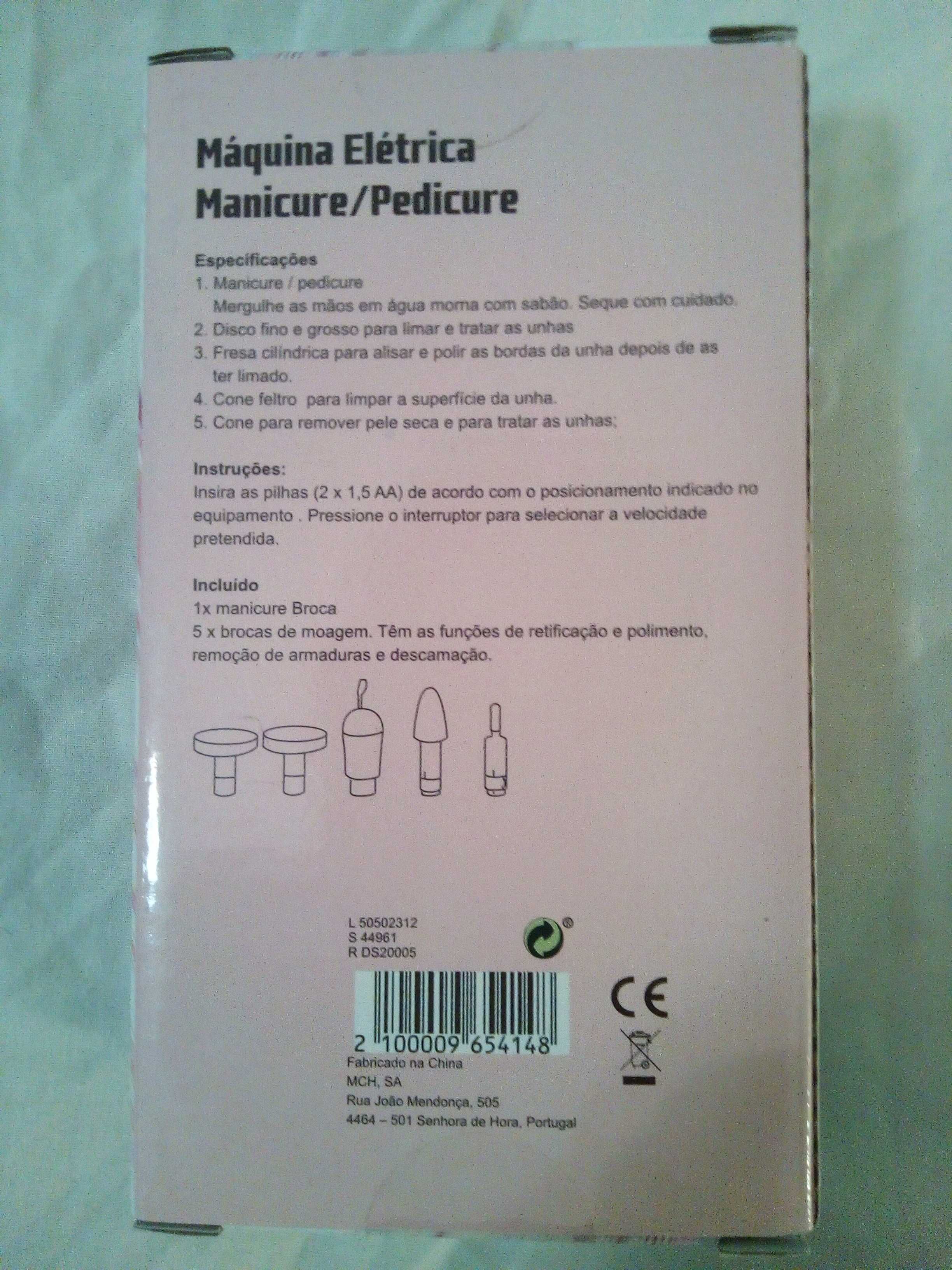 Maquina Manicure e pedicure nova em caixa 5€