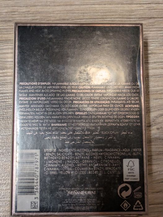 YSL Black Opium perfum