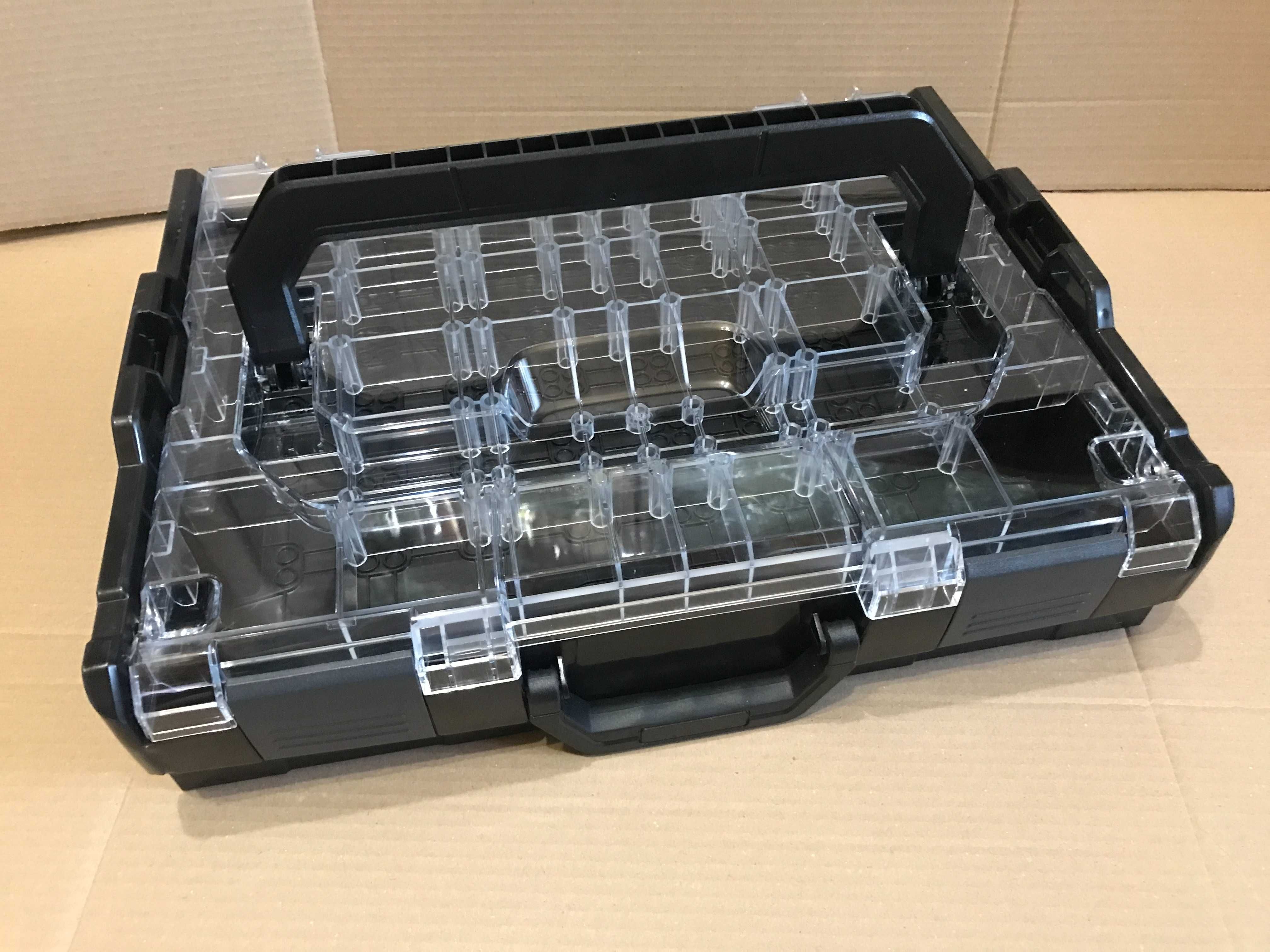 Кейс L-BOXX 102 с прозрачной крышкой, черный