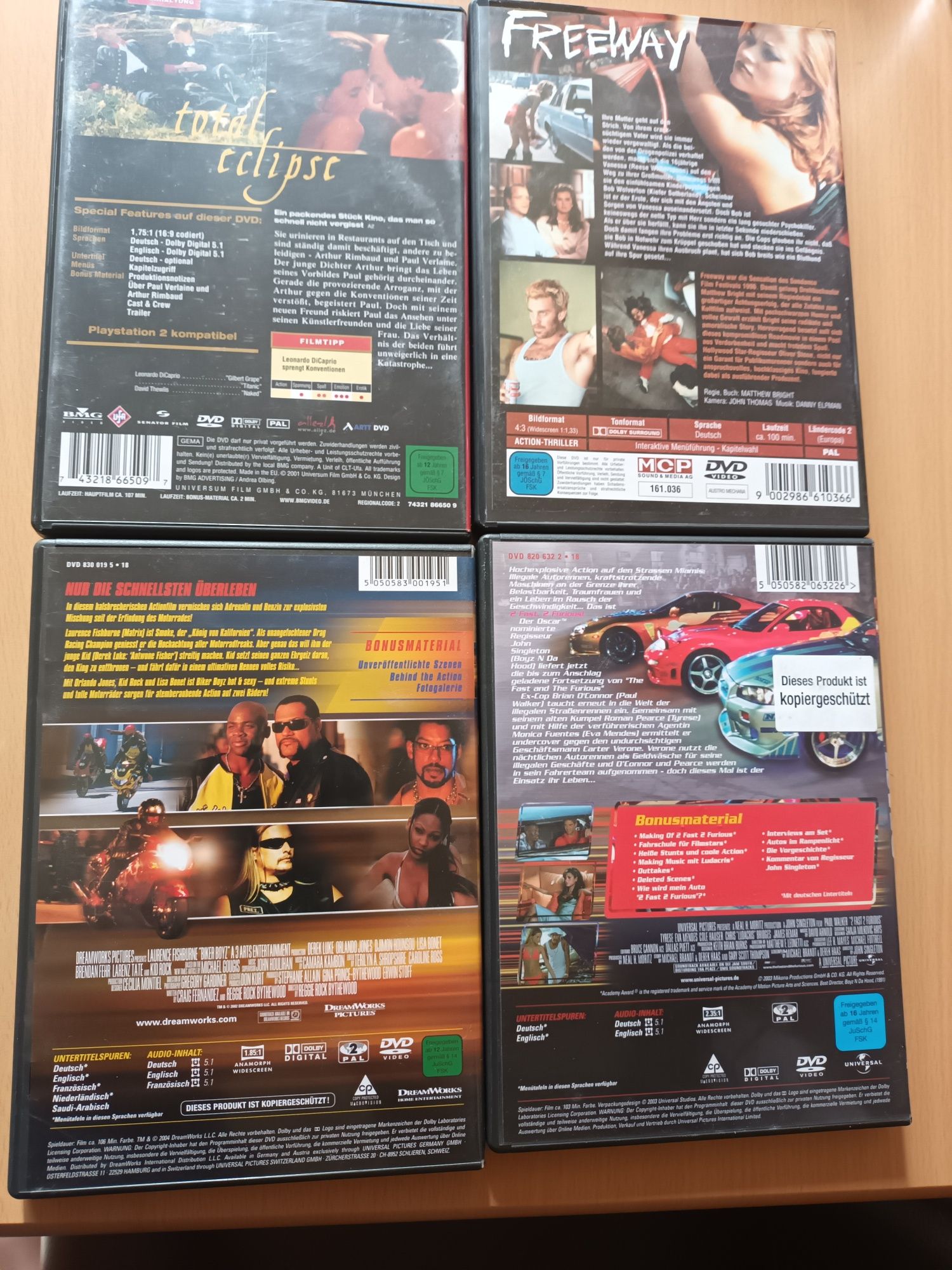 Płyty DVD mix w j.niemieckim