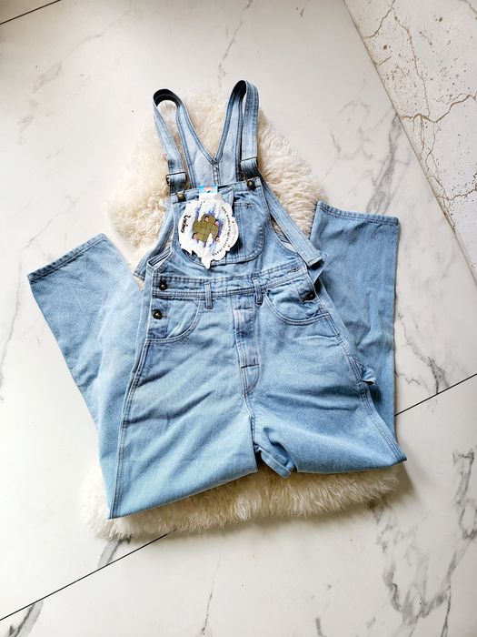 Premium Wysokiej Jakosci Ogrodniczki Rozm S Gruby Jeans