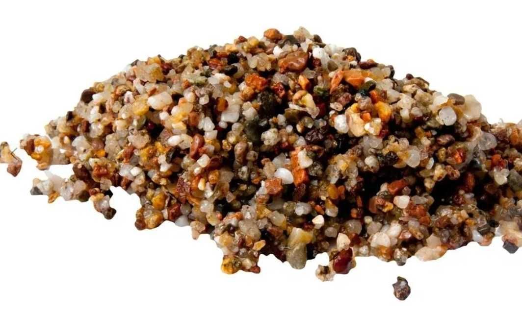 2.5 kg Żwirek Kwarcowy Do Akwarium naturalny 2-4 mix kolor