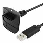 Czarny Kabel Play Charge pada XBOX 360 ** Video-Play Wejherowo