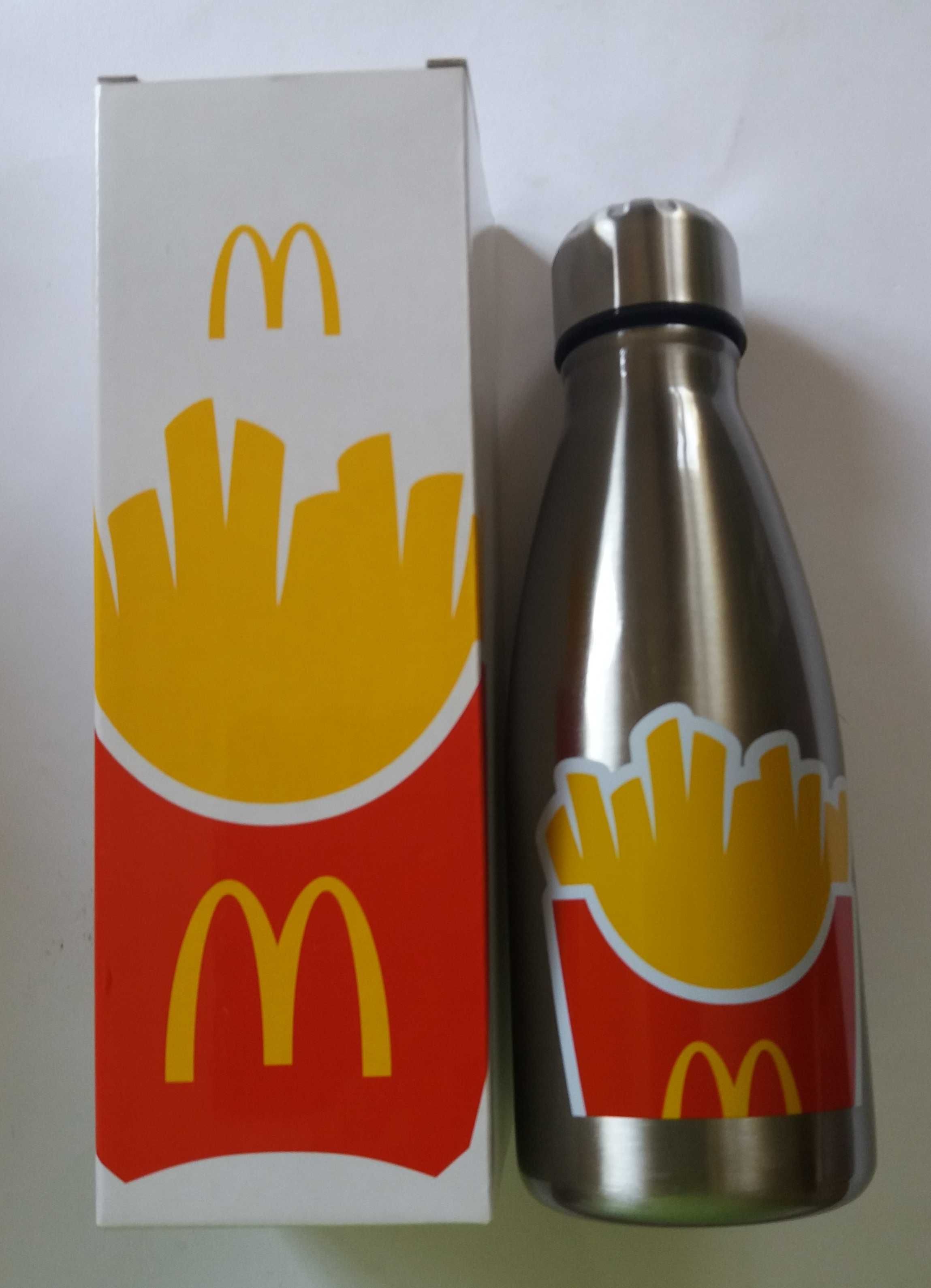 Novo preço-McDonald’s 30 ano ofi garrafa aço inoxidável 550ml- 5€ c/