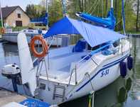 Jacht Żaglowy Mazury Bez Patentu Czarter Jachtu Mors 720 wynajem