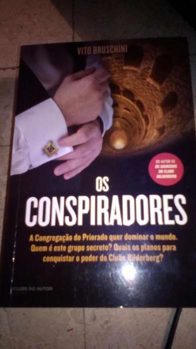 Livro Os Conspiradores, de Vito Bruschini NOVO