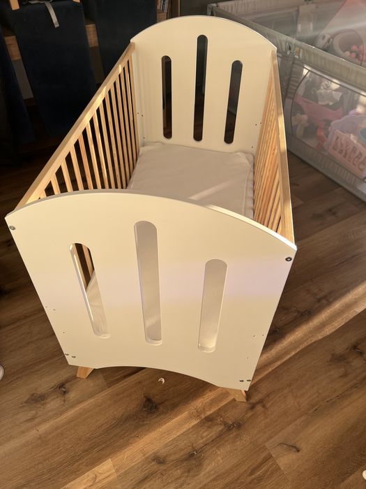 Łóżeczko 60x120 materac JANPOL