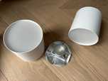 Nowodvorski point plexi 6525 dwie lampy + żarówki