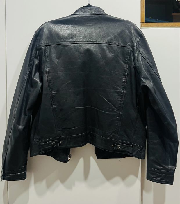 Шкіряна куртка з натуральної шкіри косуха унісекс