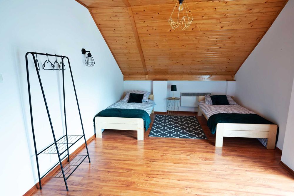 Domek letniskowy nad rzeką weekend noclegi Jura jacuzzi WOLNY WRZESIEŃ