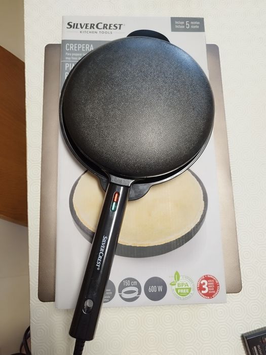 Maquina de crepes silvercrest