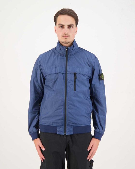 Куртка STONE ISLAND 41022 Garment Dyed Crinkle Reps R-NY Jacket Avio