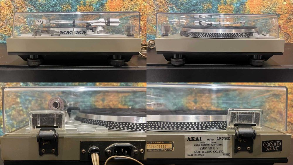 Akai AP-206C/KULTOWY/nowy serwis/PÓŁAUTOMAT/bardzo solidny