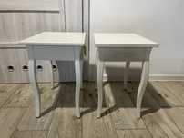 IKEA taboret stołek Tinius biały