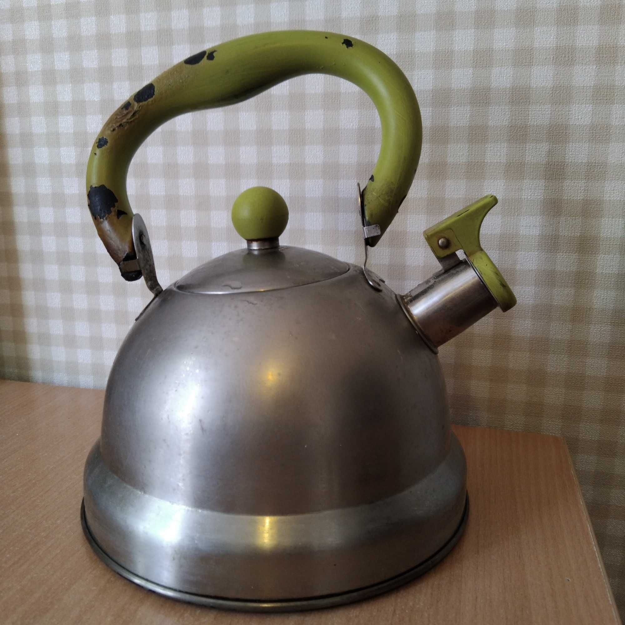 Чайник металевий, газ