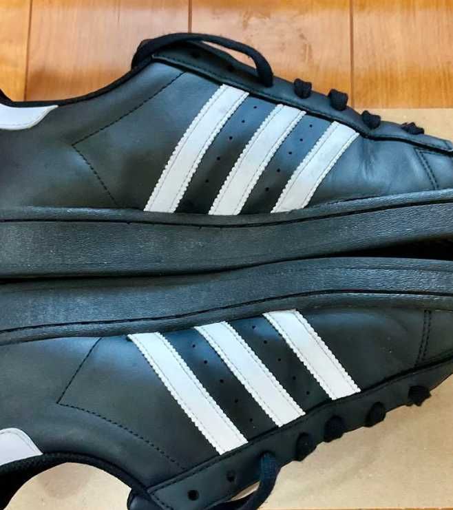 Adidas/Czarne/białe/unisex/rozmiar 39