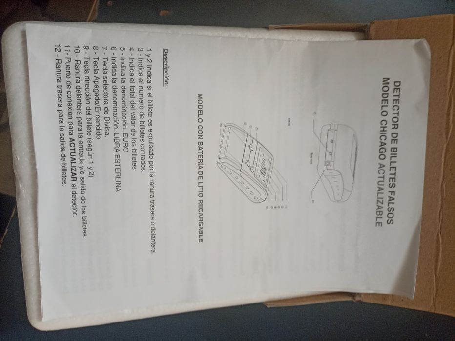 Máquina de contar notas