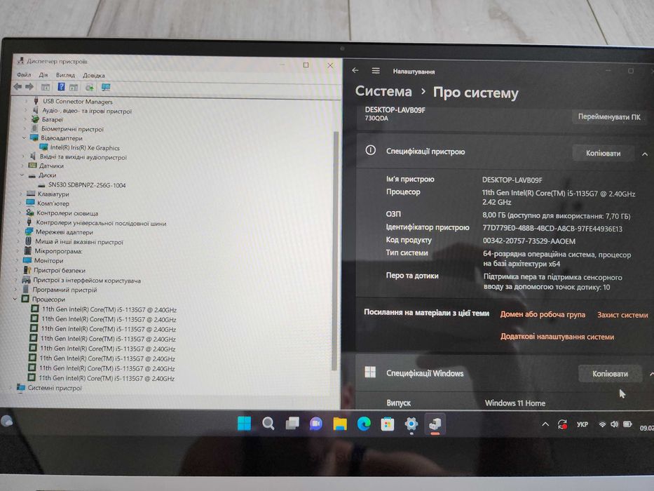 Samsung Galaxy Book Flex2 Alpha i5-1135G7 8Gb/256ssd Сенсорний 360