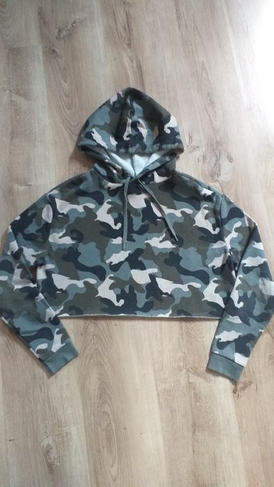 Bluza moro z kapturem H&M rozmiar S