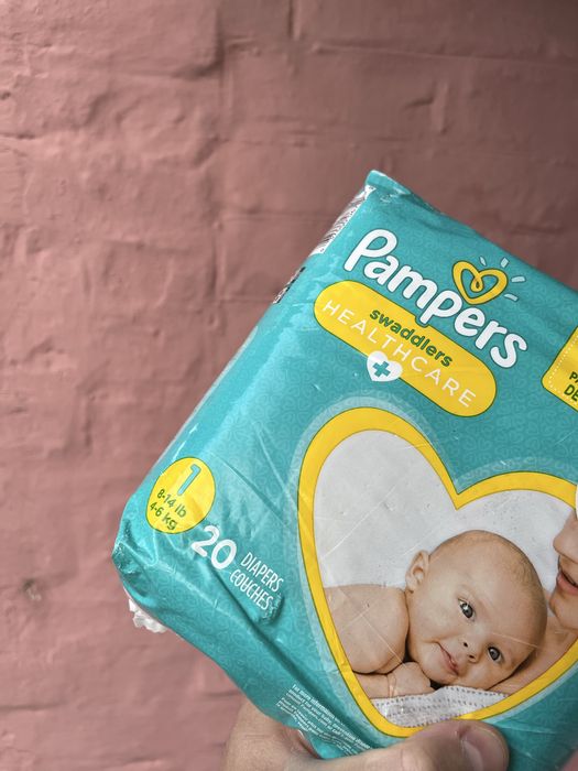 памперси Pampers, Huggies extra care 1-2 розмір