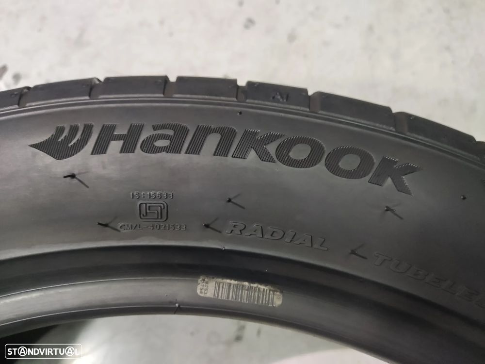 2 pneus semi novos 245-45r18 hankook - oferta dos portes