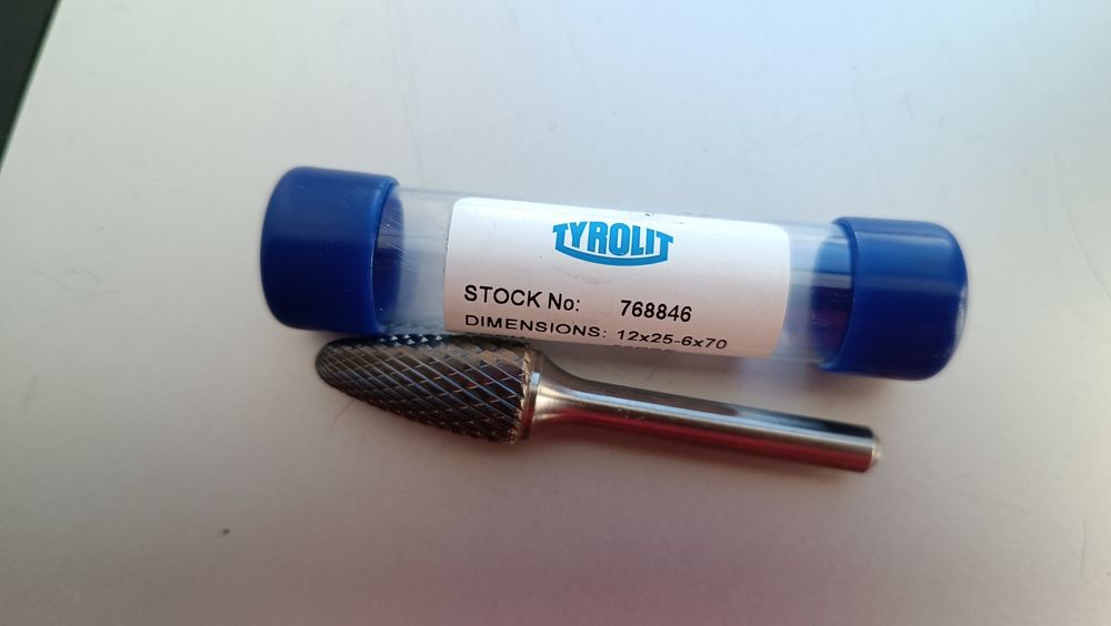 Бор фрези по металу, борфоези, твердий сплаш, шарошка