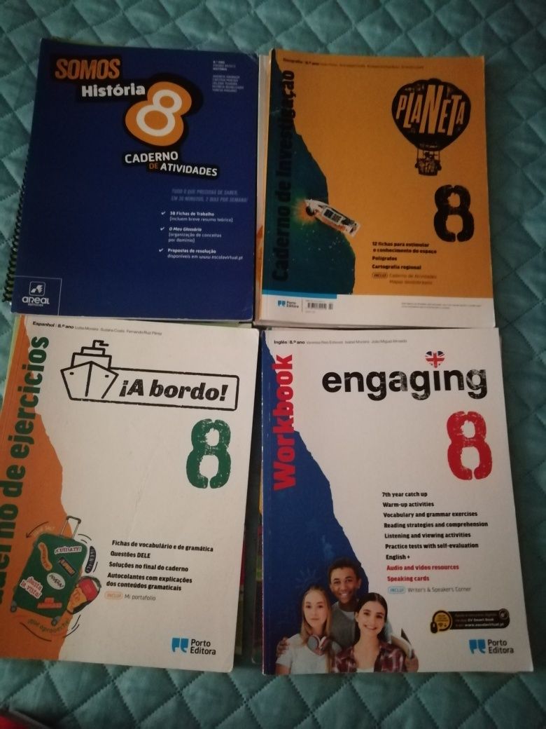 Libros de fichas de 8 ano