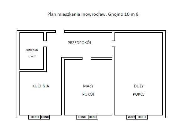 Sprzedam mieszkanie Inowrocław Gnojno 10